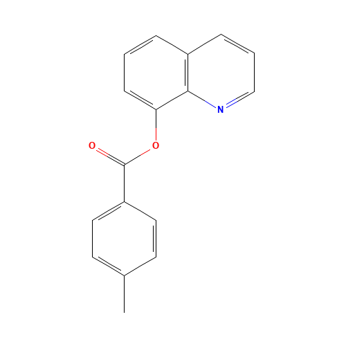 quinolin-8-yl 4-methylbenzoate (CAS: 13607-27-7) - Related Chemical Product