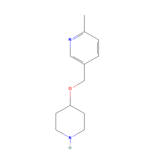 2-methyl-5-(piperidin-4-yloxymethyl)pyridine (CAS: 1400765-00-5) - Related Chemical Product