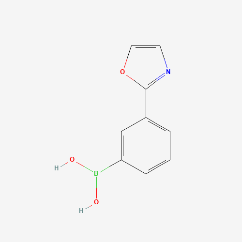 [3-(1,3-oxazol-2-yl)phenyl]boronic acid (CAS: 1283174-33-3) - Related Chemical Product