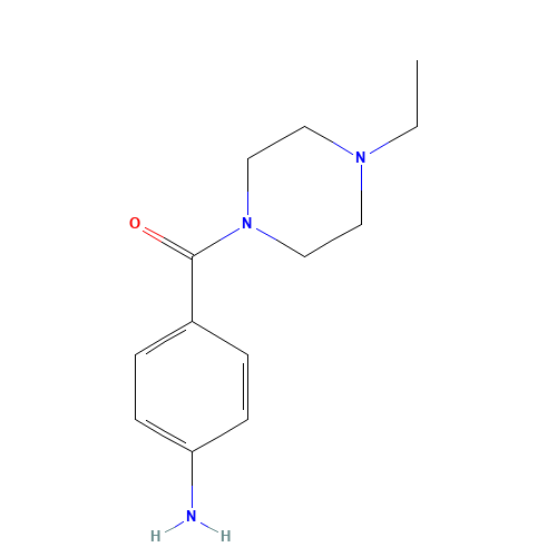 (4-aminophenyl)-(4-ethylpiperazin-1-yl)methanone (CAS: 21312-41-4) - Related Chemical Product