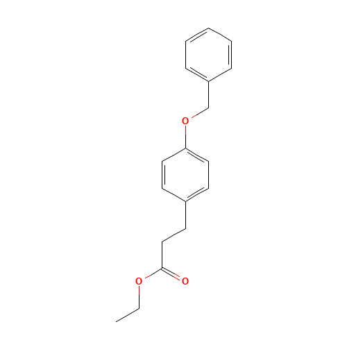 ethyl 3-(4-phenylmethoxyphenyl)propanoate (CAS: 186895-45-4) - Related Chemical Product