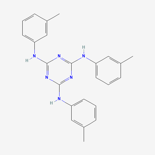 2-N,4-N,6-N-tris(3-methylphenyl)-1,3,5-triazine-2,4,6-triamine (CAS: 82504-70-9) - Related Chemical Product