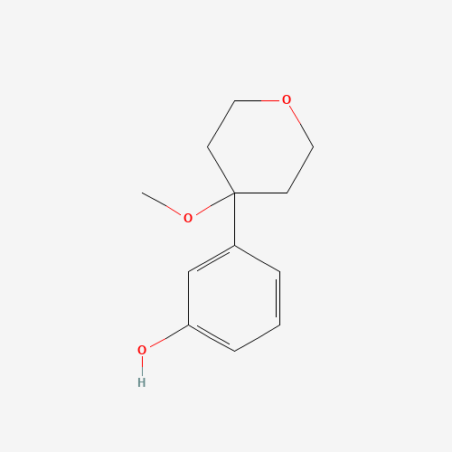 3-(4-methoxyoxan-4-yl)phenol (CAS: 130722-57-5) - Related Chemical Product