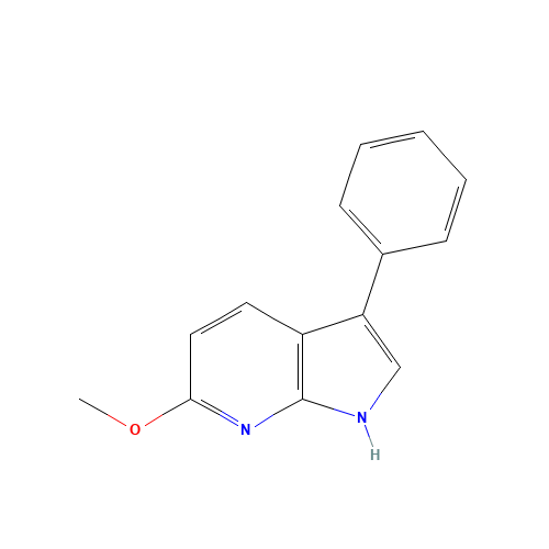 6-methoxy-3-phenyl-1H-pyrrolo[2,3-b]pyridine (CAS: 875104-52-2) - Related Chemical Product