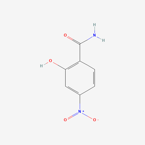 2-hydroxy-4-nitrobenzamide (CAS: 2912-77-8) - Chemical Structure and Molecular Formula 