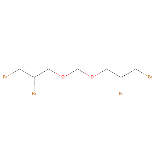 1,2-dibromo-3-(2,3-dibromopropoxymethoxy)propane (CAS: 34446-11-2) - Related Chemical Product