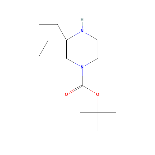 tert-butyl 3,3-diethylpiperazine-1-carboxylate (CAS: 886766-52-5) - Related Chemical Product