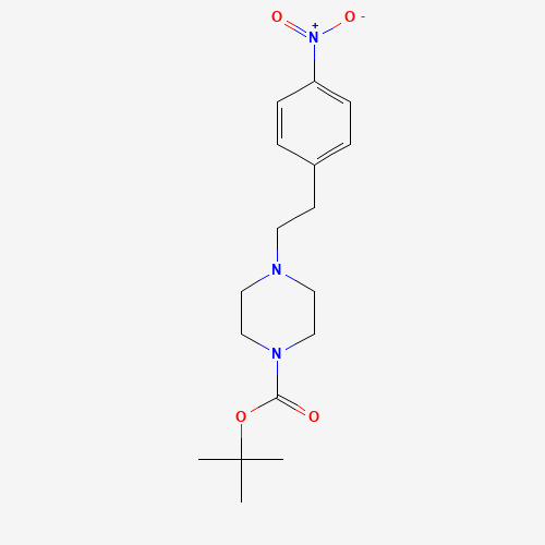 tert-butyl 4-[2-(4-nitrophenyl)ethyl]piperazine-1-carboxylate (CAS: 130636-60-1) - Related Chemical Product