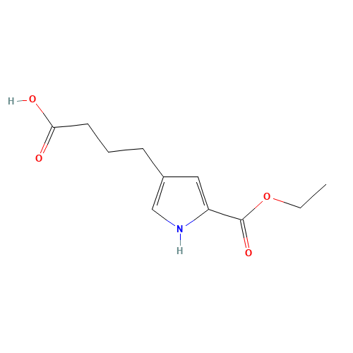 4-(5-ethoxycarbonyl-1H-pyrrol-3-yl)butanoic acid (CAS: 119647-72-2) - Related Chemical Product