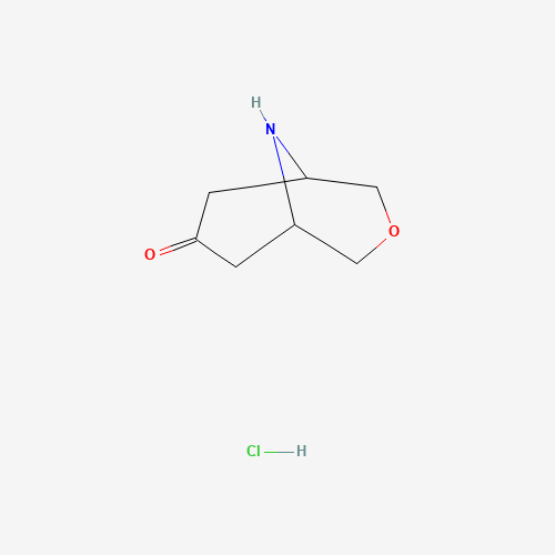 3-oxa-9-azabicyclo[3.3.1]nonan-7-one;hydrochloride (CAS: 1126795-00-3) - Related Chemical Product
