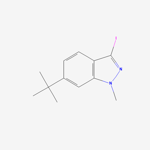6-tert-butyl-3-iodo-1-methylindazole (CAS: 1426422-07-2) - Related Chemical Product