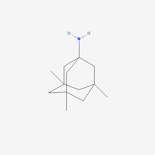 3,5,7-trimethyladamantan-1-amine (CAS: 42194-25-2) - Chemical Structure and Molecular Formula 