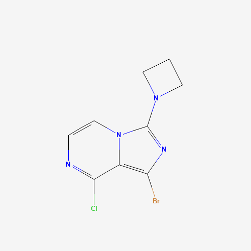 3-(azetidin-1-yl)-1-bromo-8-chloroimidazo[1,5-a]pyrazine (CAS: 1419222-65-3) - Related Chemical Product