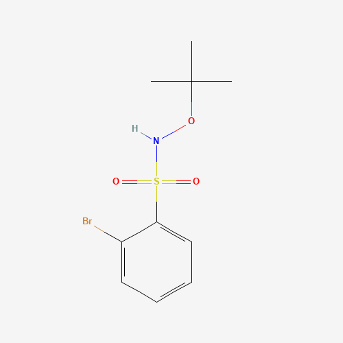 2-bromo-N-[(2-methylpropan-2-yl)oxy]benzenesulfonamide (CAS: 145004-90-6) - Related Chemical Product