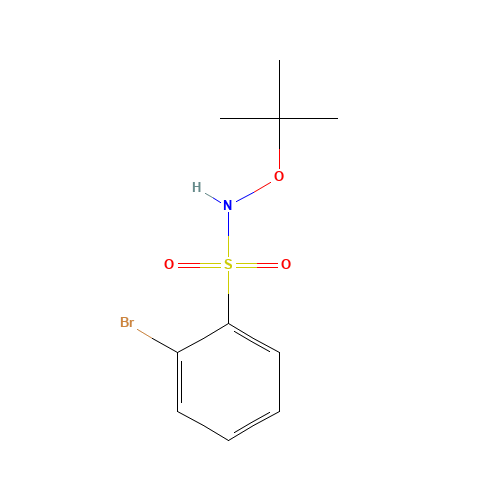2-bromo-N-[(2-methylpropan-2-yl)oxy]benzenesulfonamide (CAS: 145004-90-6) - Related Chemical Product