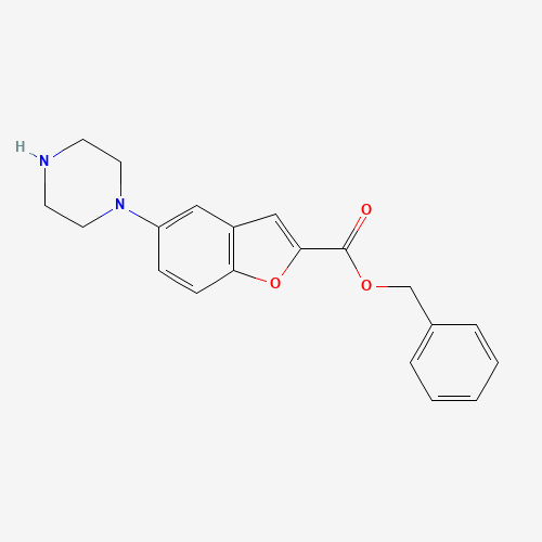 benzyl 5-piperazin-1-yl-1-benzofuran-2-carboxylate (CAS: 1422559-68-9) - Related Chemical Product