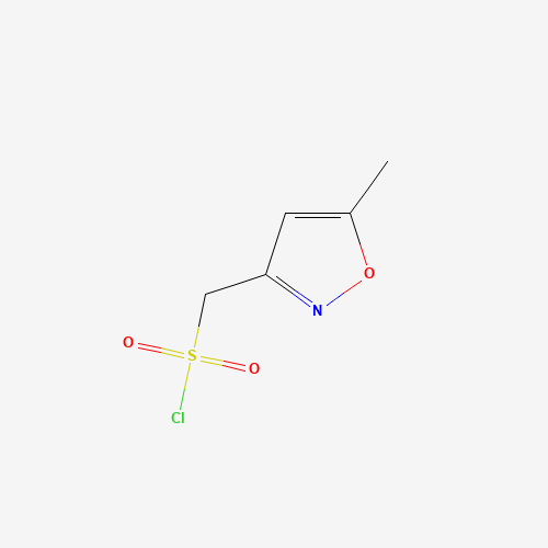 (5-methyl-1,2-oxazol-3-yl)methanesulfonyl chloride (CAS: 1000932-59-1) - Related Chemical Product