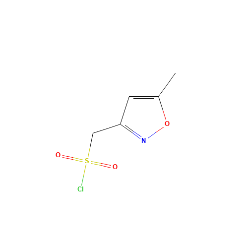 (5-methyl-1,2-oxazol-3-yl)methanesulfonyl chloride (CAS: 1000932-59-1) - Related Chemical Product