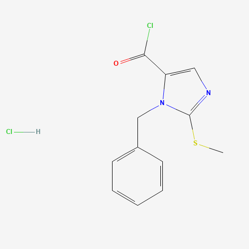 3-benzyl-2-methylsulfanylimidazole-4-carbonyl chloride;hydrochloride (CAS: 568577-86-6) - Related Chemical Product
