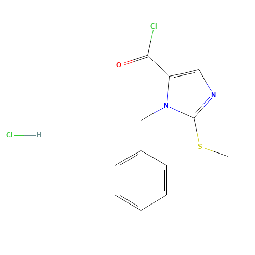 3-benzyl-2-methylsulfanylimidazole-4-carbonyl chloride;hydrochloride (CAS: 568577-86-6) - Related Chemical Product