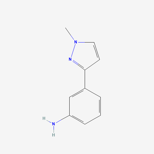 3-(1-methylpyrazol-3-yl)aniline (CAS: 175202-37-6) - Related Chemical Product