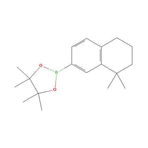 2-(8,8-dimethyl-6,7-dihydro-5H-naphthalen-2-yl)-4,4,5,5-tetramethyl-1,3,2-dioxaborolane (CAS: 1312464-72-4) - Related Chemical Product