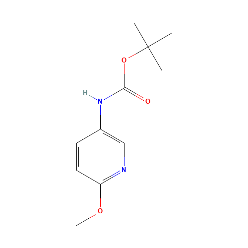 tert-butyl N-(6-methoxypyridin-3-yl)carbamate (CAS: 183741-80-2) - Related Chemical Product