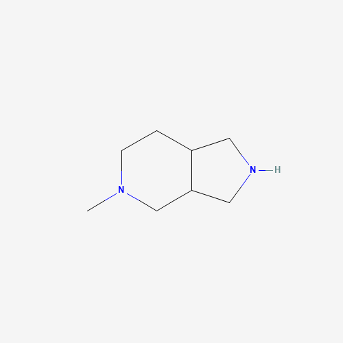 5-methyl-1,2,3,3a,4,6,7,7a-octahydropyrrolo[3,4-c]pyridine (CAS: 147459-55-0) - Related Chemical Product