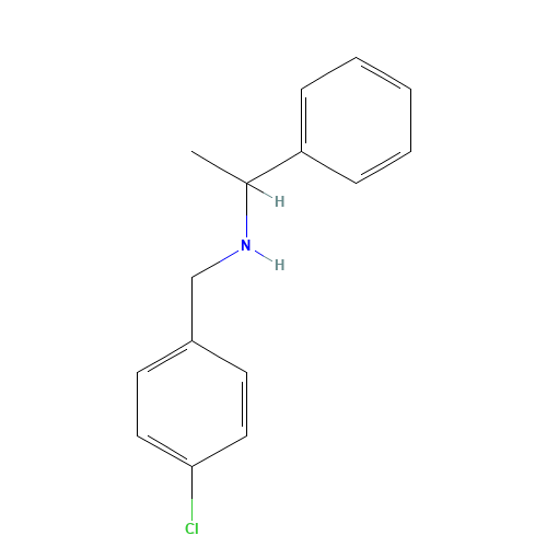 N-[(4-chlorophenyl)methyl]-1-phenylethanamine (CAS: 13541-49-6) - Related Chemical Product