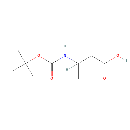 3-[(2-methylpropan-2-yl)oxycarbonylamino]butanoic acid (CAS: 52815-19-7) - Related Chemical Product