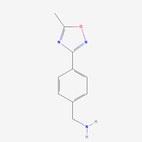[4-(5-methyl-1,2,4-oxadiazol-3-yl)phenyl]methanamine (CAS: 932742-86-4) - Related Chemical Product