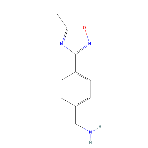 [4-(5-methyl-1,2,4-oxadiazol-3-yl)phenyl]methanamine (CAS: 932742-86-4) - Related Chemical Product
