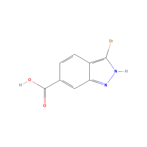 3-bromo-2H-indazole-6-carboxylic acid (CAS: 114086-30-5) - Related Chemical Product