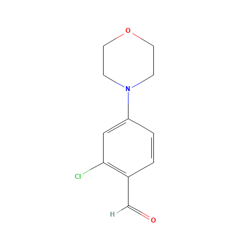 2-chloro-4-morpholin-4-ylbenzaldehyde (CAS: 886501-36-6) - Related Chemical Product