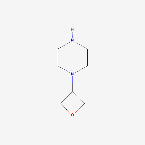 1-(oxetan-3-yl)piperazine (CAS: 1254115-23-5) - Chemical Structure and Molecular Formula 