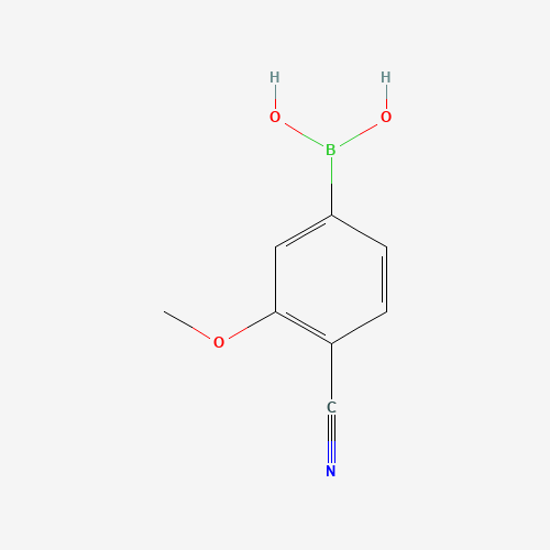 (4-cyano-3-methoxyphenyl)boronic acid (CAS: 677777-45-6) - Related Chemical Product