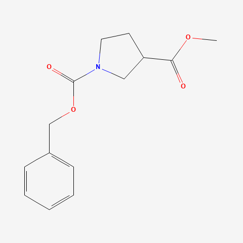 1-O-benzyl 3-O-methyl pyrrolidine-1,3-dicarboxylate (CAS: 188847-00-9) - Related Chemical Product