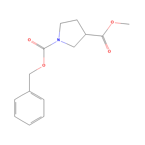 1-O-benzyl 3-O-methyl pyrrolidine-1,3-dicarboxylate (CAS: 188847-00-9) - Related Chemical Product