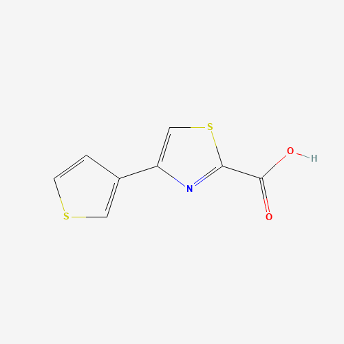 4-thiophen-3-yl-1,3-thiazole-2-carboxylic acid (CAS: 847956-15-4) - Related Chemical Product