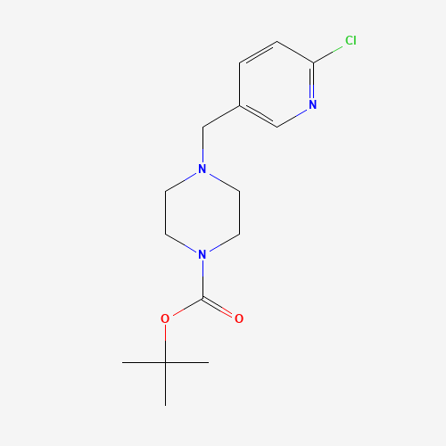 tert-butyl 4-[(6-chloropyridin-3-yl)methyl]piperazine-1-carboxylate (CAS: 939986-35-3) - Related Chemical Product