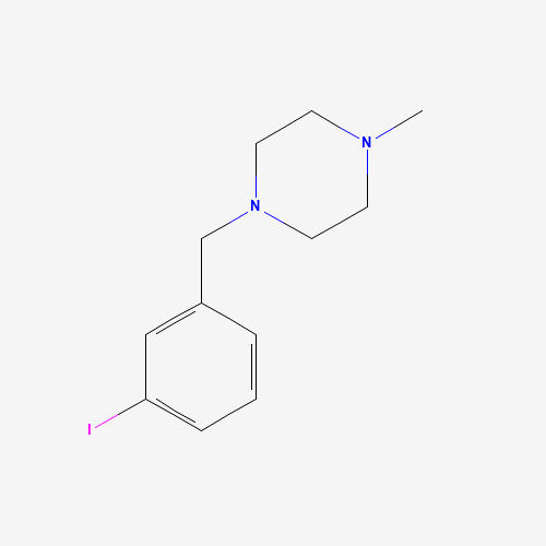 1-[(3-iodophenyl)methyl]-4-methylpiperazine (CAS: 859850-89-8) - Related Chemical Product