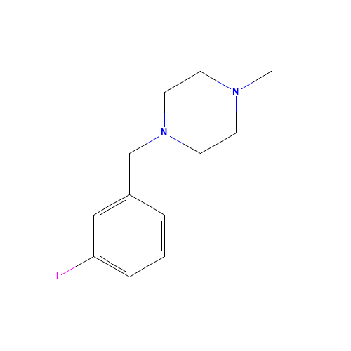1-[(3-iodophenyl)methyl]-4-methylpiperazine (CAS: 859850-89-8) - Related Chemical Product