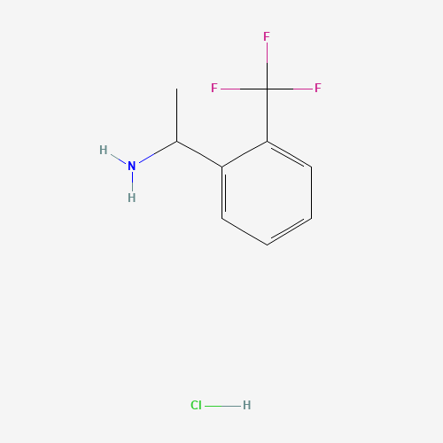 1-[2-(trifluoromethyl)phenyl]ethanamine;hydrochloride (CAS: 39959-68-7) - Related Chemical Product