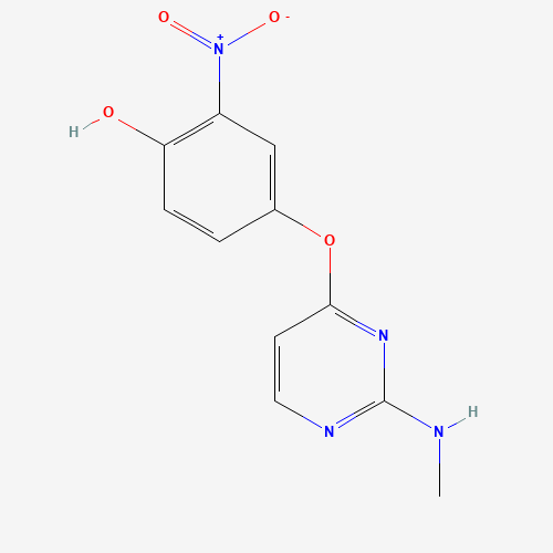 4-[2-(methylamino)pyrimidin-4-yl]oxy-2-nitrophenol (CAS: 769961-05-9) - Related Chemical Product