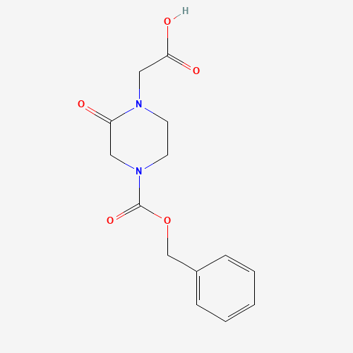 2-(2-oxo-4-phenylmethoxycarbonylpiperazin-1-yl)acetic acid (CAS: 78818-17-4) - Related Chemical Product