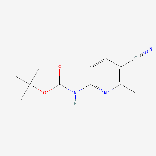 tert-butyl N-(5-cyano-6-methylpyridin-2-yl)carbamate (CAS: 187163-71-9) - Related Chemical Product
