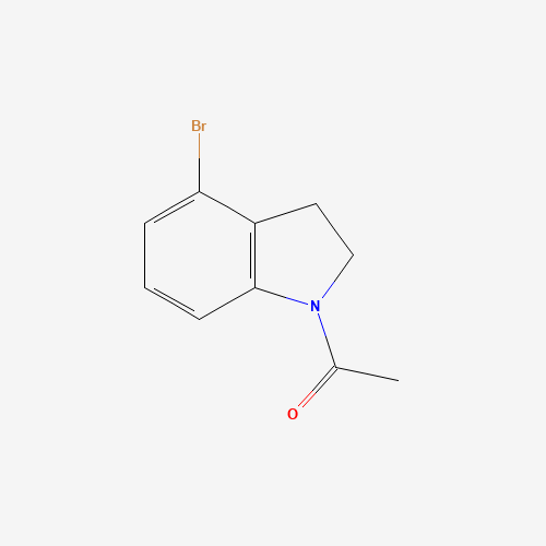 1-(4-bromo-2,3-dihydroindol-1-yl)ethanone (CAS: 114744-52-4) - Related Chemical Product