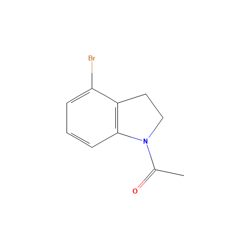 1-(4-bromo-2,3-dihydroindol-1-yl)ethanone (CAS: 114744-52-4) - Related Chemical Product