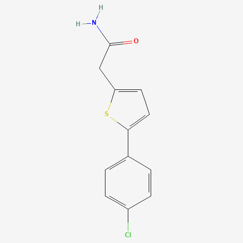 2-[5-(4-chlorophenyl)thiophen-2-yl]acetamide (CAS: 24675-44-3) - Related Chemical Product