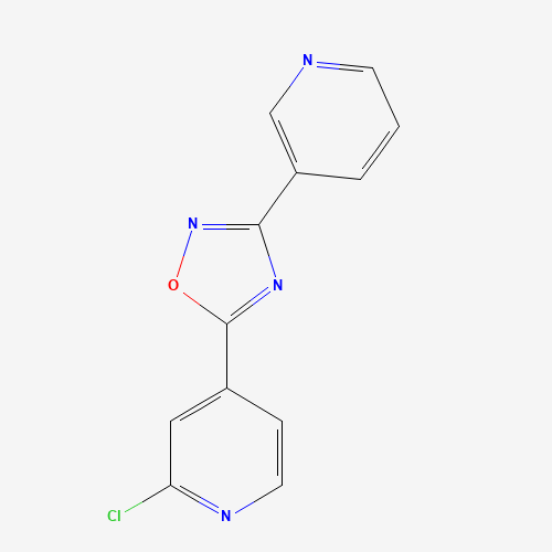 5-(2-chloropyridin-4-yl)-3-pyridin-3-yl-1,2,4-oxadiazole (CAS: 1033724-49-0) - Related Chemical Product